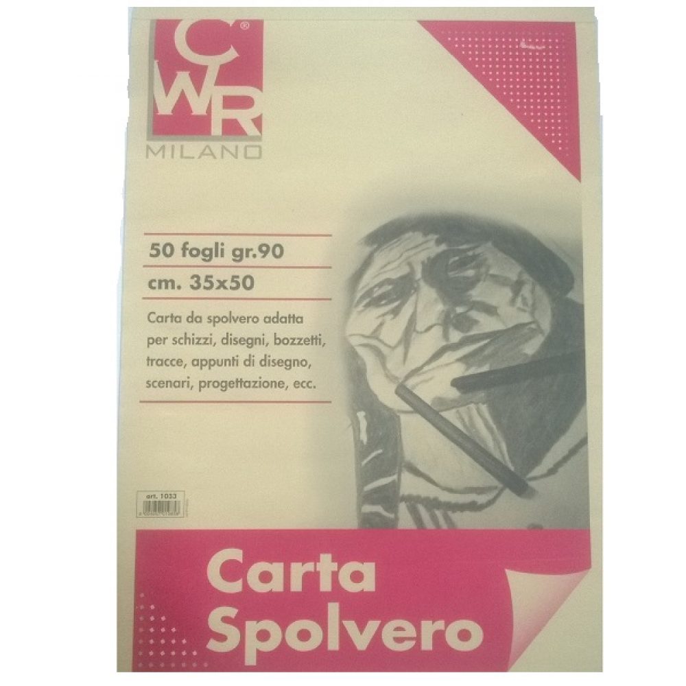 BLOCCO CARTA DA SPOLVERO CWR 35X50