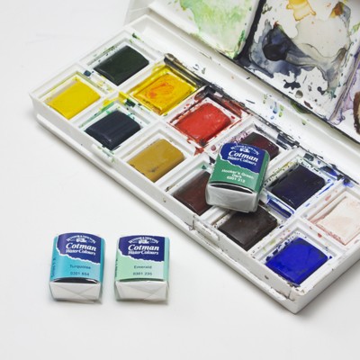 ACQUARELLI WINSOR & NEWTON  COTMAN 1/2  GODET