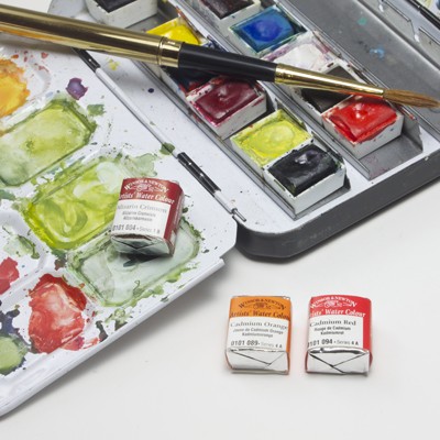 ACQUARELLI WINSOR & NEWTON EXTRA FINI 1/2 GODET