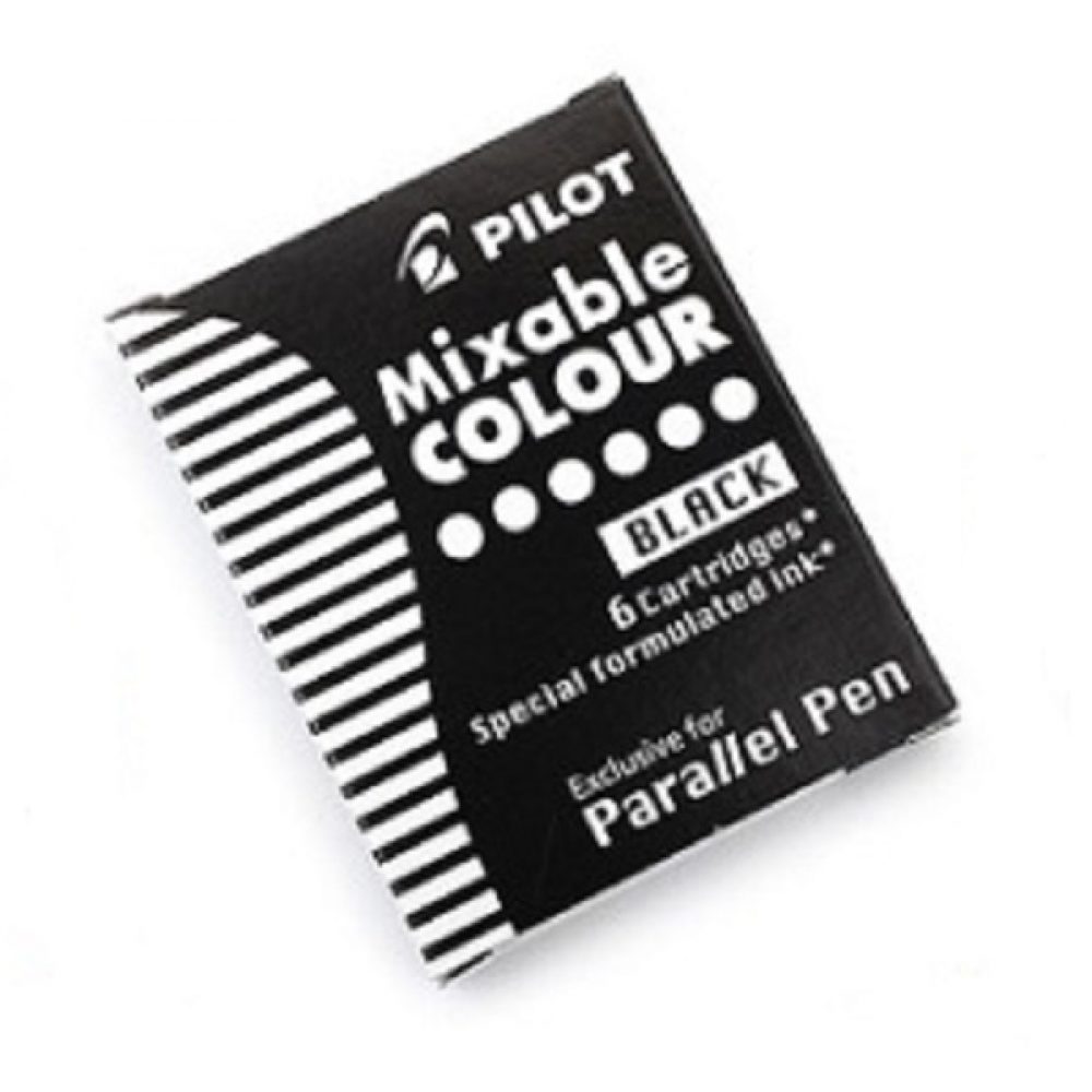 4343 Cartucce- Parallel Pen Pilot 6 pz. Nero