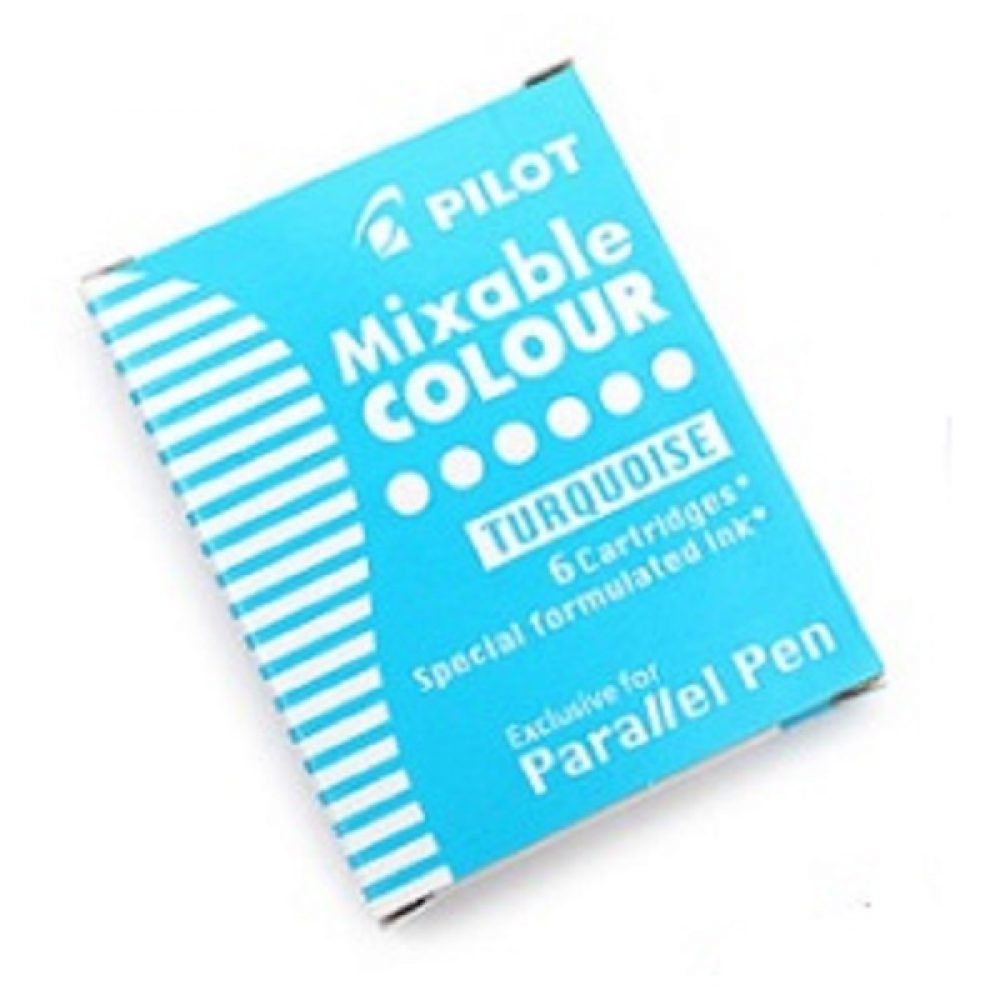4347 Cartucce-Parallel Pen Pilot 6 pz. Azzurro