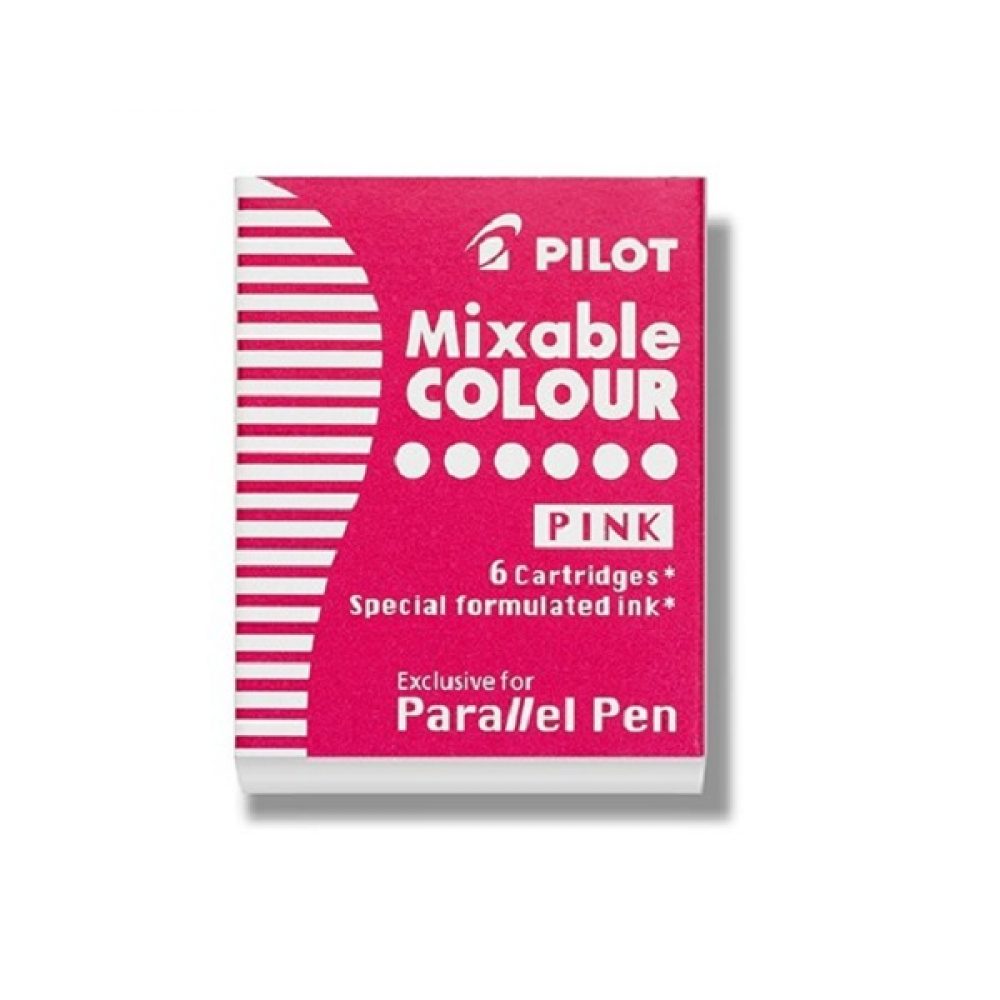 4348 Cartucce-Parallel Pen Pilot 6 pz. Rosa