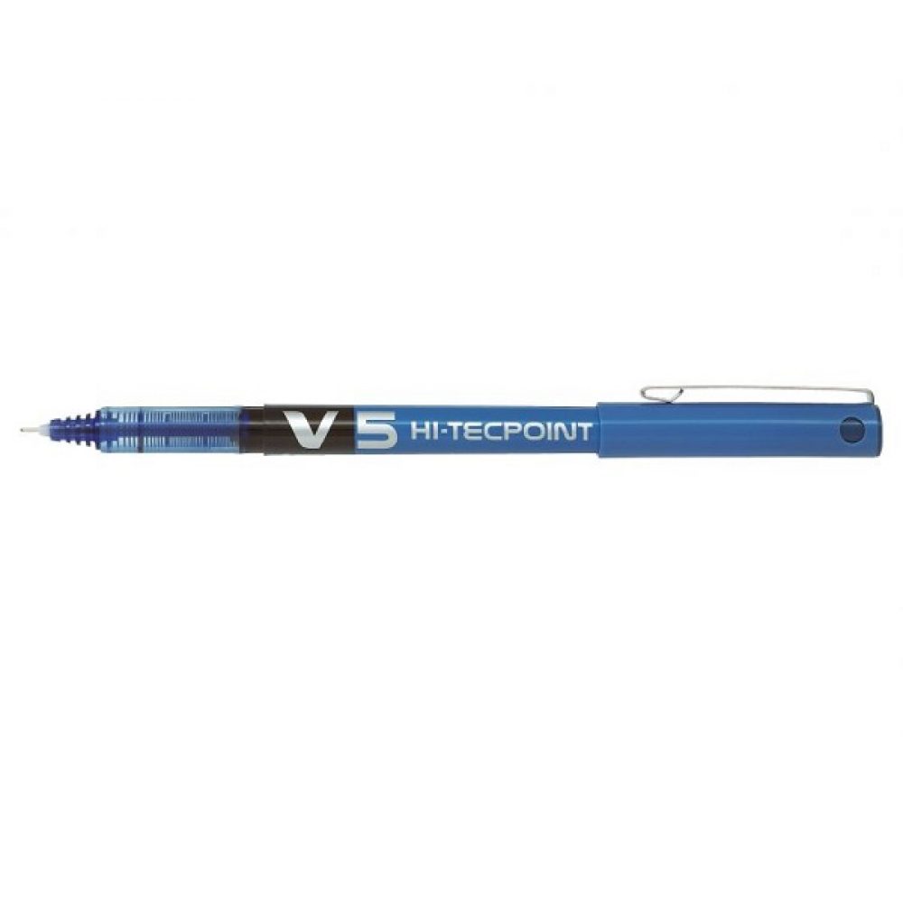 4818 Penna-Hi-Tecpoint V5 Pilot Blu punta fine
