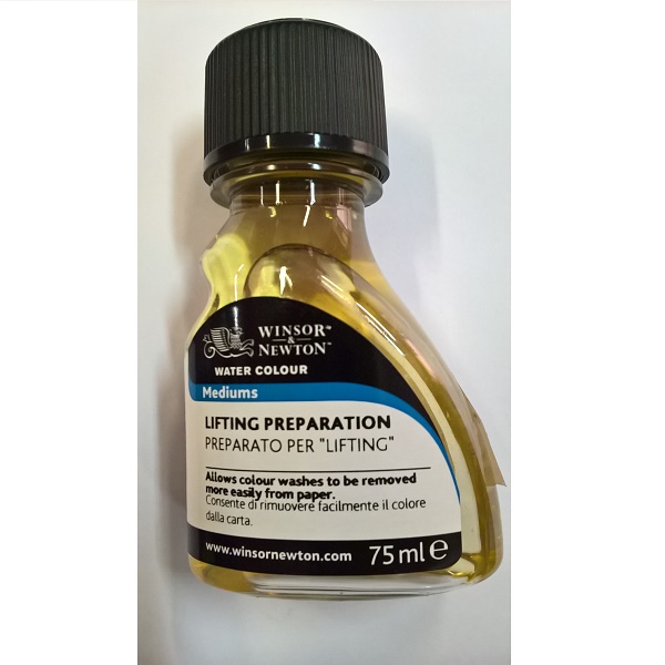 PREPARAZIONE PER SCHIARIMENTO E CORREZIONI WINSOR & NEWTON 75 ml. PREPARAZIONE PER SCHIARIMENTO E CORREZIONI WINSOR & NEWTON 75 ml.
