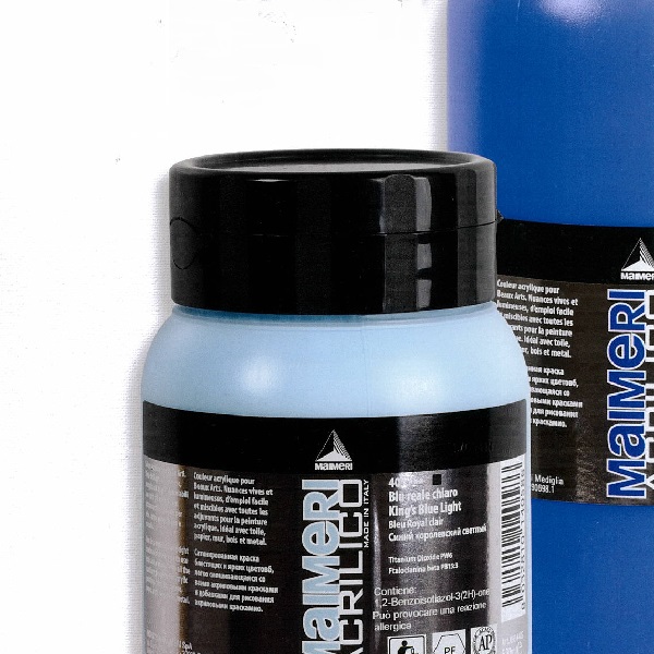 MAIMERI ACRILICO 500 ml. BIANCO TITANIO