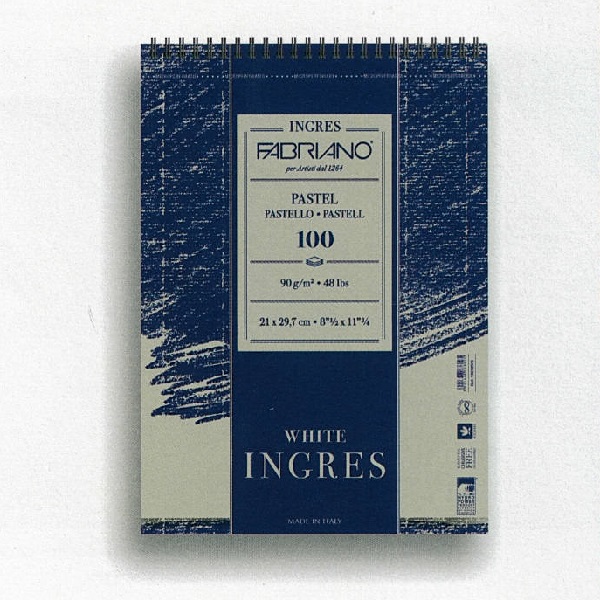 BLOCCO FABRIANO INGRES C/SPIRALE A4 90 gr. 100 fg.