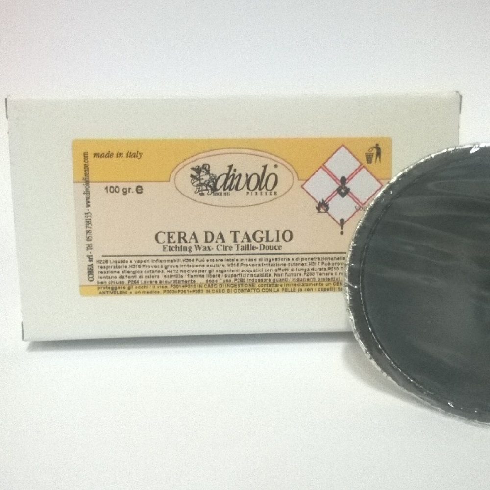 6860Cera-taglio Di Volo per incisione 100 gr.