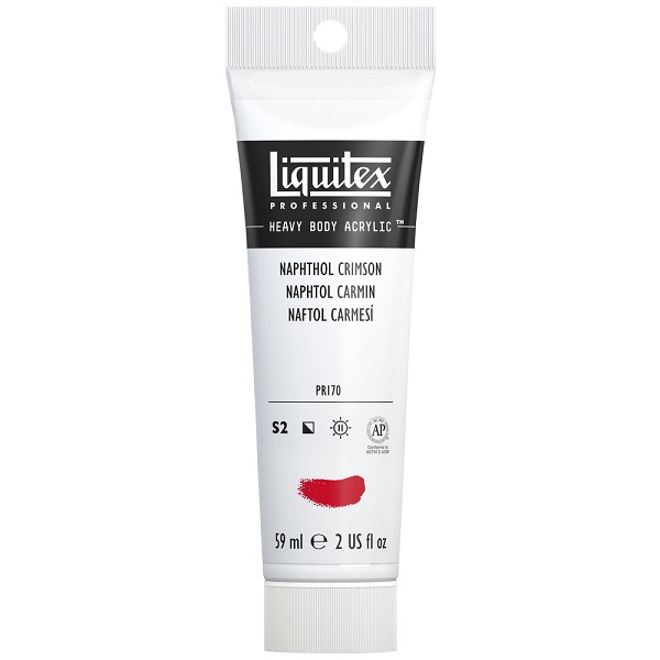 LIQUITEX HEAVY BODY 59 ml. ROSSO NAFTAL CARMINIO S.2