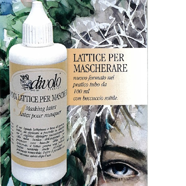 GOMMA LATTICE PER MASCHERARE DI VOLO 100 ML. C/BECCUCCIO