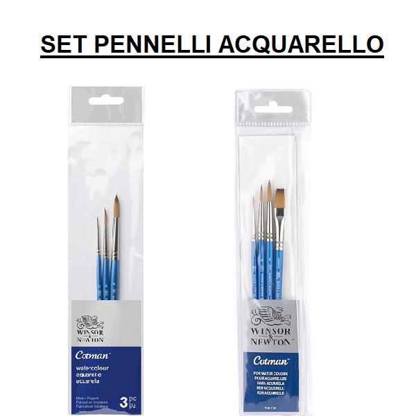 SET PENNELLI PER ACQUARELLO COTMAN WINSOR & NEWTON