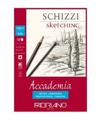 BLOCCO FABRIANO ACCADEMIA 120 gr. A4