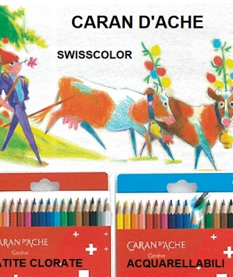 CARAN D’ACHE MATITE COLORATE SWISSCOLOR
