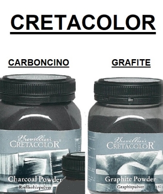CARBONCINO E GRAFITE IN POLVERE